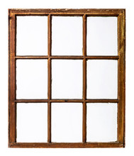 Vintage Sash Window Panel