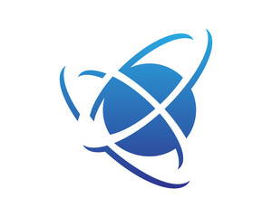 science atom logo