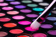 © kopitinphoto - brushes and make-up eye shadows