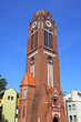 Tower of Church of Martin Lutherin Swinoujscie, Poland