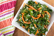 tabbouleh parsley and carrot salad bowl