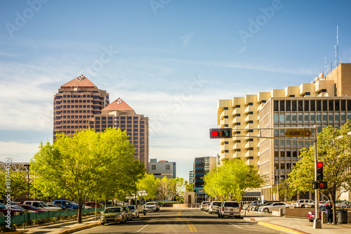 Fotografía albuquerque new mexico skyline of downtown