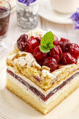 Poster - Cherry layer cake