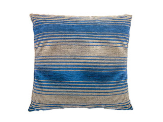 Sticker - Striped blue pillow