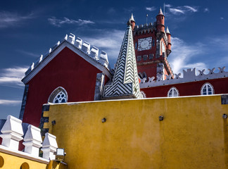 Wall Mural - Pena National Palace in Sintra, Portugal