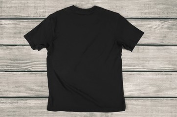 Wall Mural - T-Shirt, Black, template.