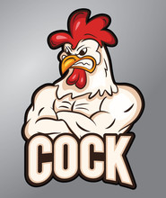Cock Mascot
