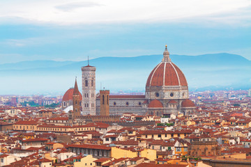 Wall Mural - cathedral  Santa Maria del Fiore, Florence, Italy