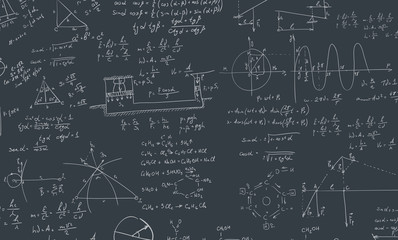 Wall Mural - Algebra formula