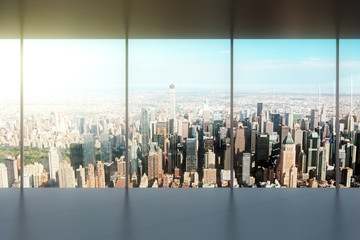 Poster - modern empty office