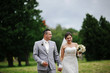© AS Photo Family - Wedding couple in love walking at the park