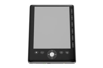 Poster - black E- reader with empty screen