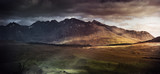 Fototapeta  - Mountain range on the Isle of Skye, UK