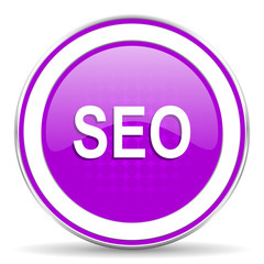 Poster - seo violet icon