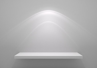 Wall Mural - empty shelf