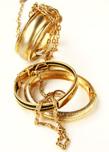 Gold Jewelry, Bracelets And Chains 