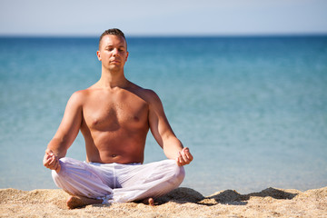 Meditation On The Beach