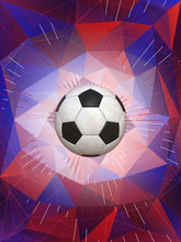 England Soccer Ball Background