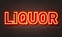 Liquor Neon Sign