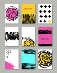 Poster - Hand Drawn Greeting Cards Collection