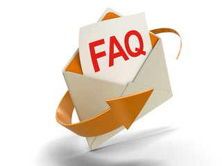 Poster - Letter FAQ (clipping path included)
