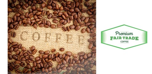 Poster - Composite image of fair trade graphic