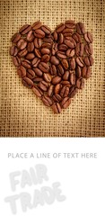 Poster - Composite image of fair trade graphic