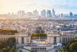 Cityscape of new Paris City, France