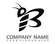 black butterfly logo image vector