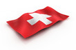 the flag of Switzerland consists of cubes