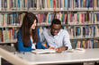 © Jale Ibrak - Group Of Young Students Sitting At The Library