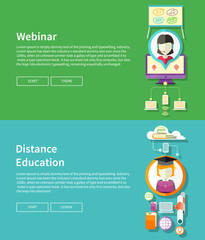 Poster - Webinar and Distance Education