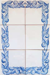 Wall Mural - Traditional tiles from Porto, Portugal