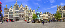 Antwerpen, Belgium.  Square Of Old Town