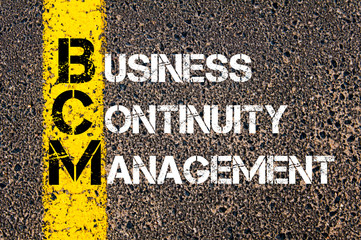 Wall Mural - Business Acronym BCM