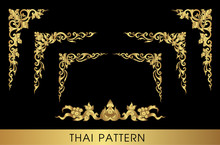 Thai Art Pattern Vector
