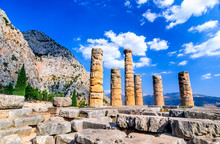 Apollo Temple, Delphi, Greece