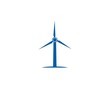 windmill simple logo template 1