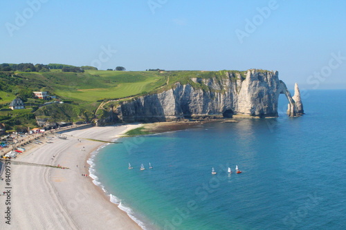 Fotografía Falaises d'étretat, France