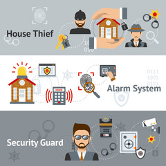 Sticker - Security Banner Set