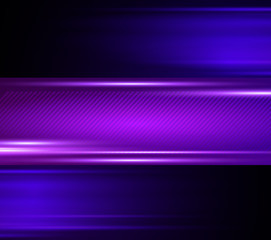 Poster - Abstract blue light shiny background