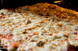 Pizza homemade right from the oven