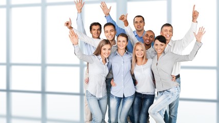 Wall Mural - People, Happiness, Cheerful.