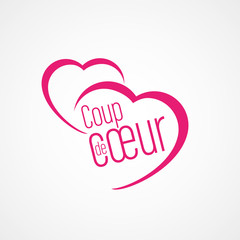 Sticker - coup de coeur