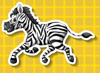 Poster - Zebra