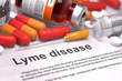 Diagnosis - Lyme Disease. Medical Concept. 