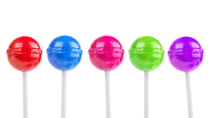 Wall Mural - colorful lollipops