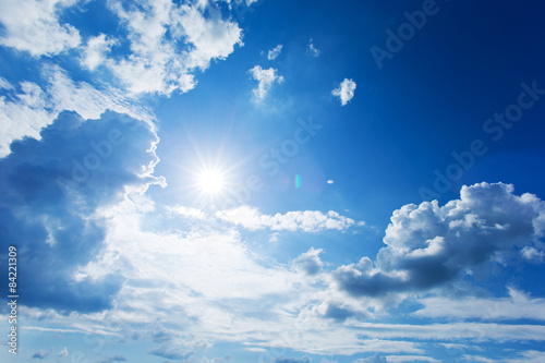 Nowoczesny obraz na płótnie Blue sky