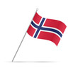 Norway Flag Illustration