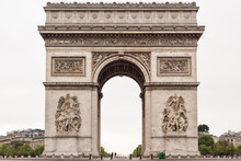Arc De Triomphe (Arch Of Triumph) In L'Etoile On Charles De Gaul